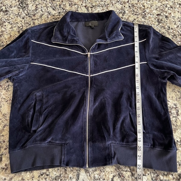 Nili Lotan Andreas Velour Track Jacket - Picture 11 of 12